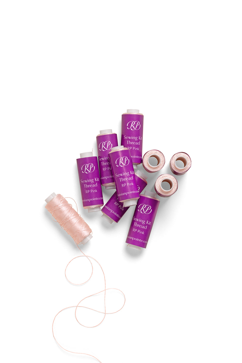 Pink Rp 10 Pointe Shoe Thread - Pack of 10, Pink – RP